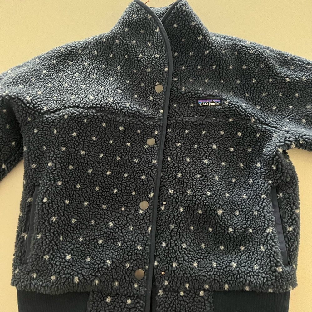 Patagonia polka dot jacket